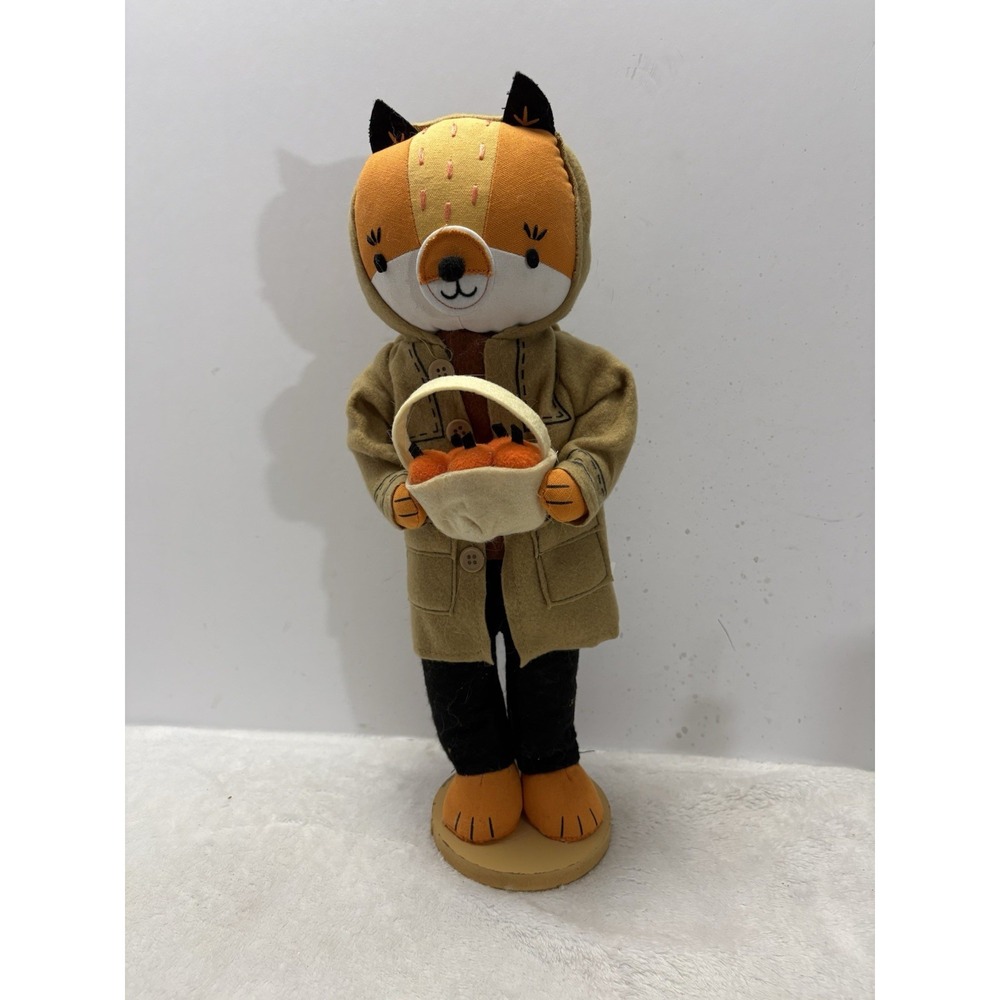 Hyde & Eek Tall Fox Hoodie Jacket Felt Fall Halloween Standing Decor Target